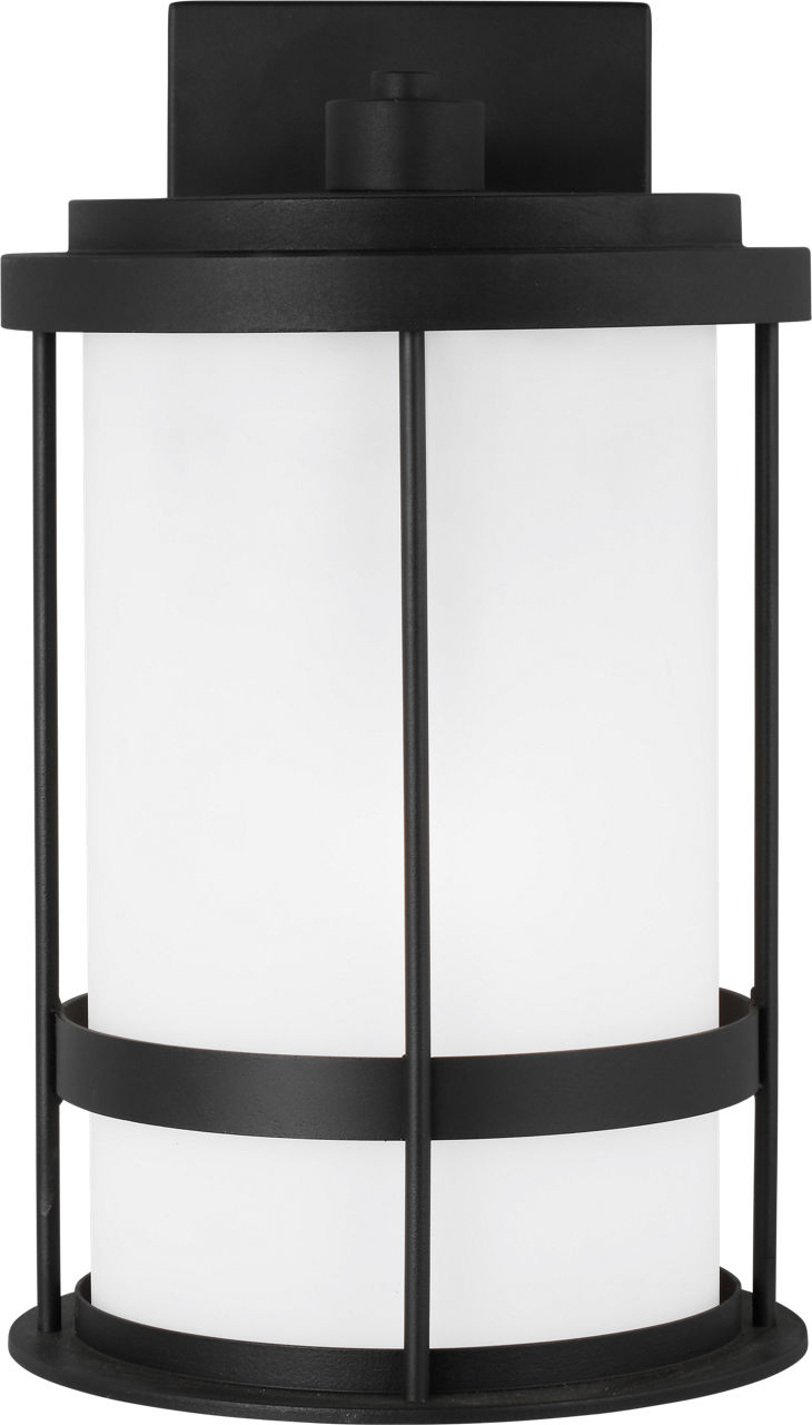 Wilburn Medium Wall Lantern in Black Bulb(s) Not Included - Dark Sky