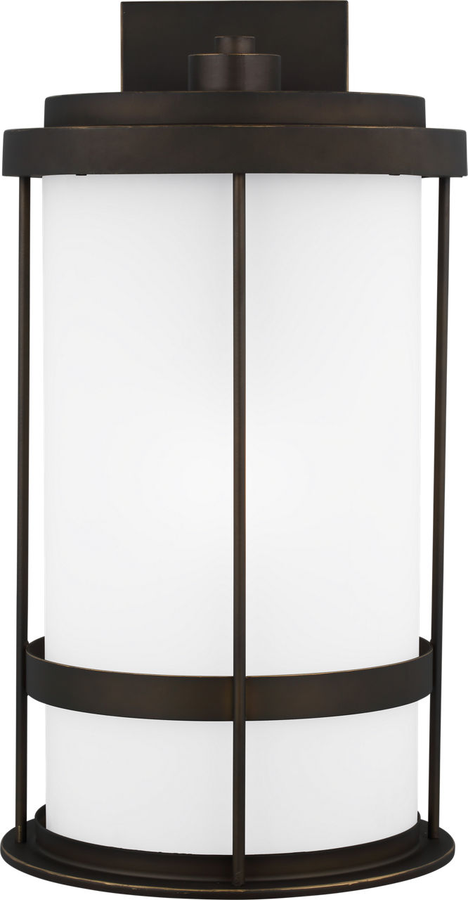 Wilburn XL Wall Lantern in Antique Bronze Bulb(s) Not Included - Dark Sky