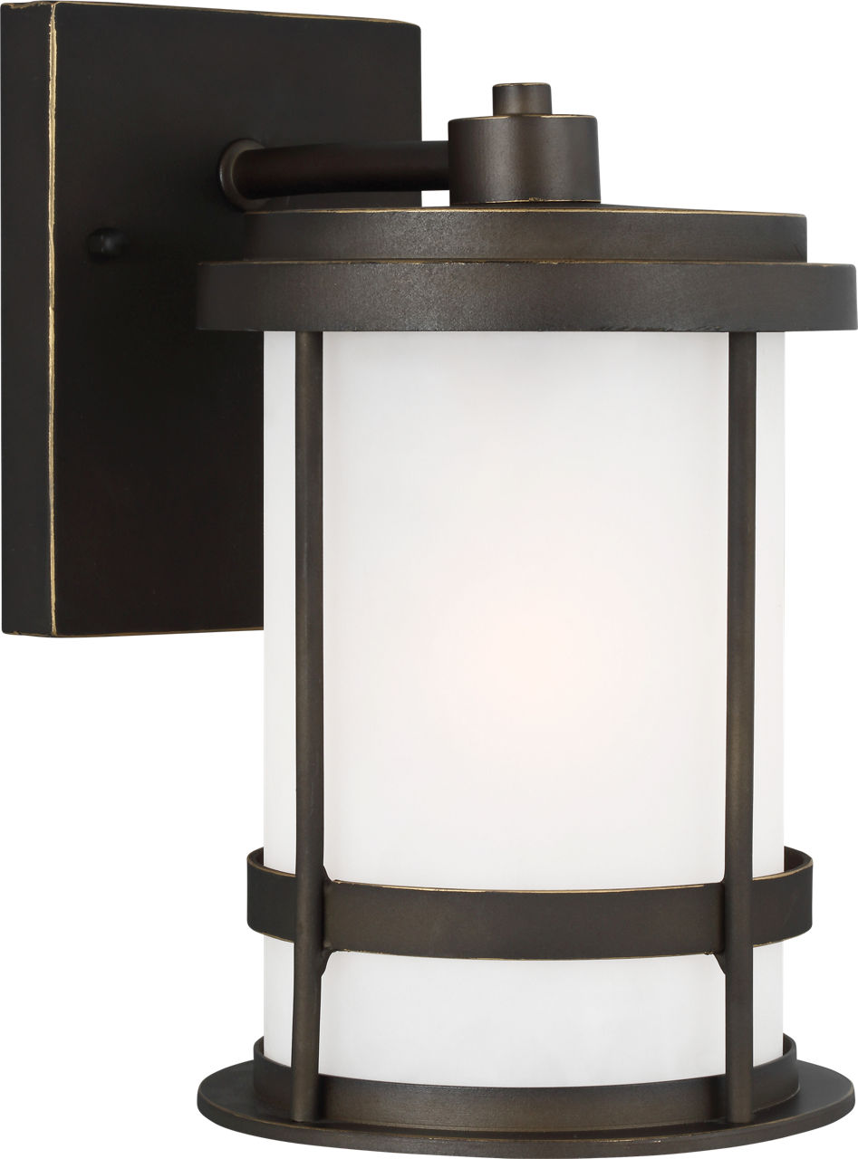 Wilburn Small Wall Lantern in Antique Bronze Bulb(s) Not Included
