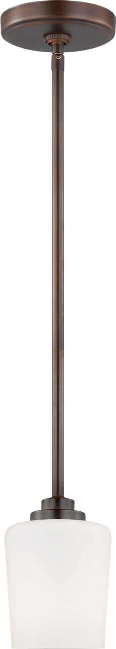 Windom One Light Mini-Pendant Bronze