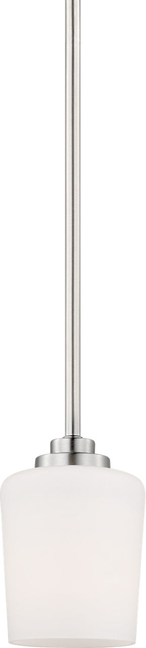 Windom One Light Mini-Pendant Brushed Nickel