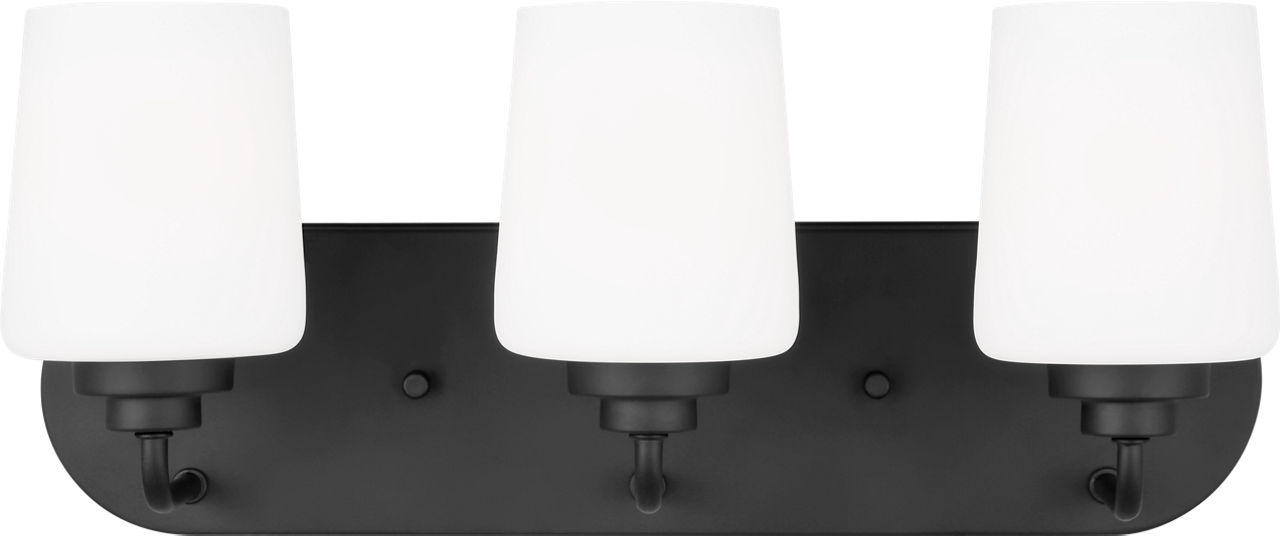 Windom Three Light Wall / Bath Midnight Black