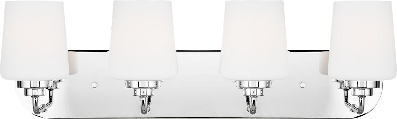 Windom Four Light Wall / Bath Chrome