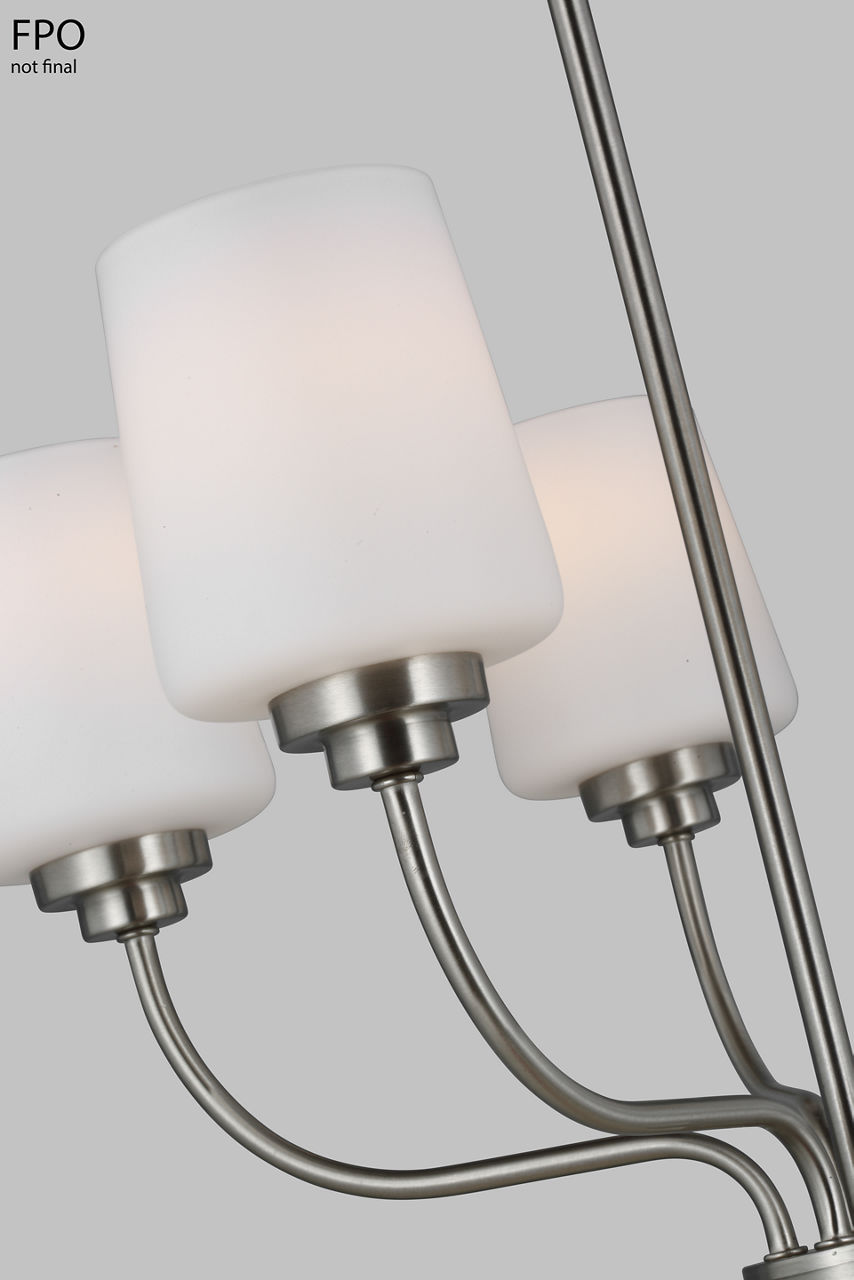 Windom Five Light Chandelier - 3102805 | Visual Comfort