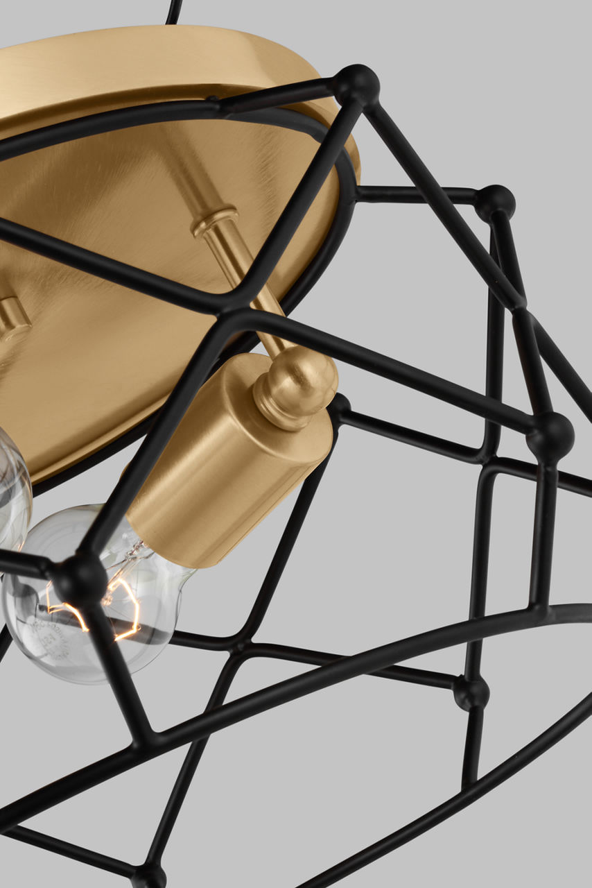 らさら  Zarra Flush Mount - 7534102 | Visual Comfort