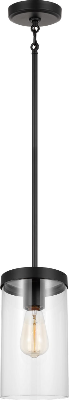 Zire One Light Pendant in Chrome Bulbs Included