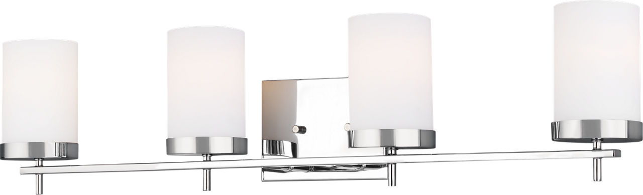 Zire Four Light Bath Chrome