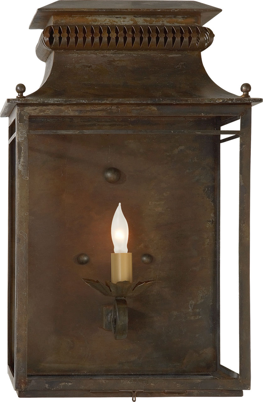 Flea Market Lantern in Antique Zinc