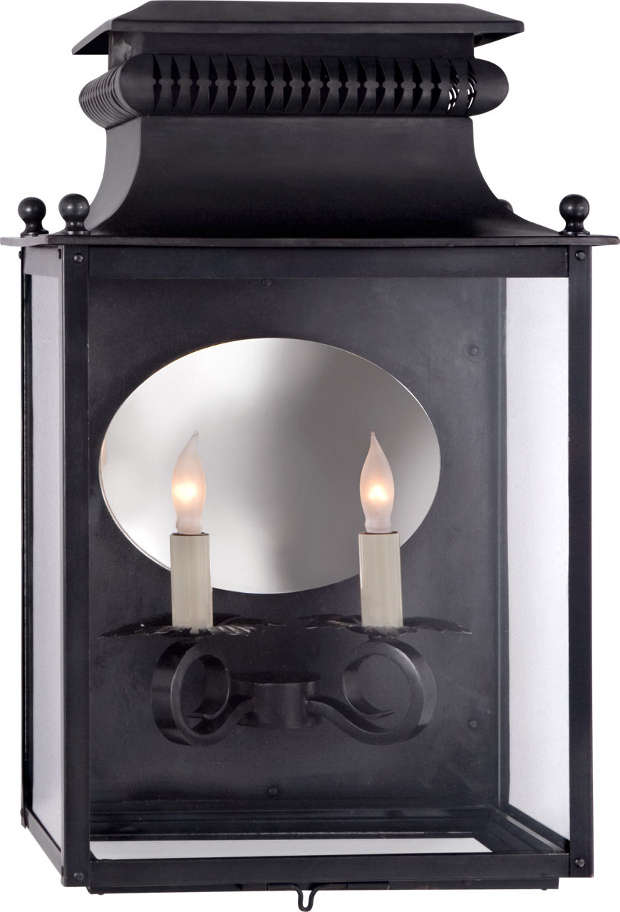 Honore Medium 3/4 Sconce in Blackened Copper