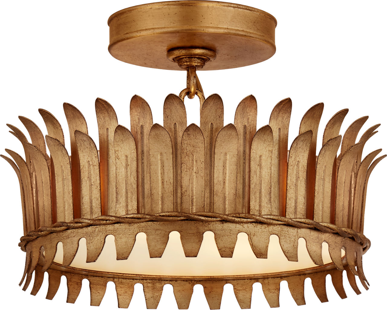 Leslie 21" Semi-Flush