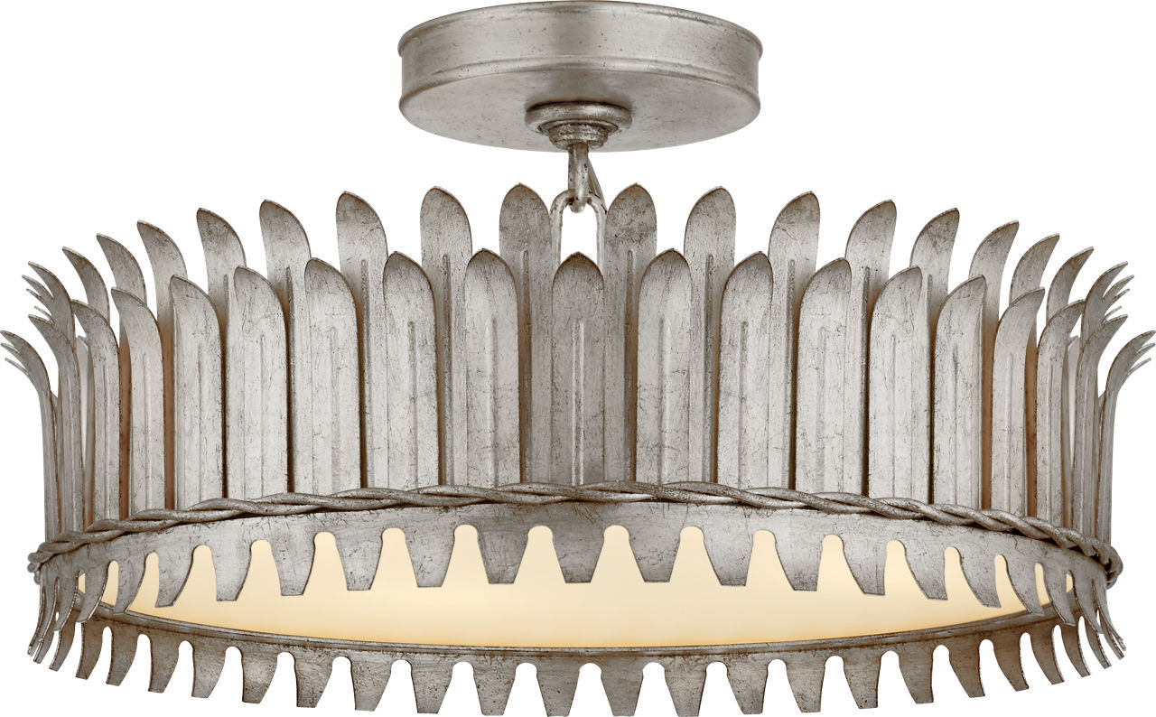 Leslie 16" Semi-Flush