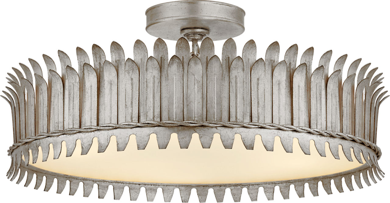 Leslie 21" Semi-Flush