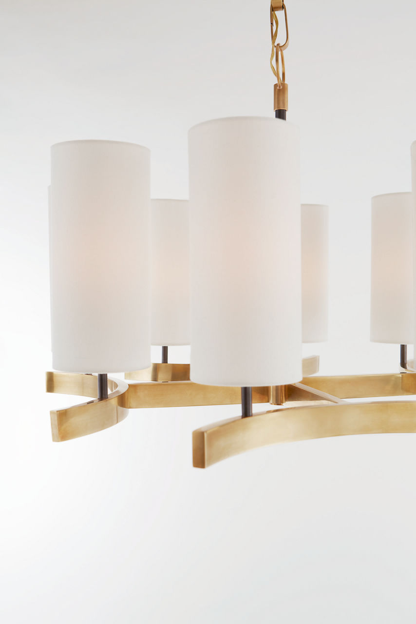 純銀　平安 美照 造 (加澤美照) 鎚目打　静海盆 打出 約378.35ｇ共箱 Aimee Medium Chandelier - SK5550 | Visual Comfort