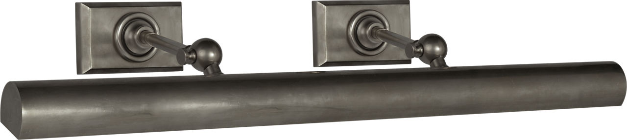 24" Cabinet Maker's Picture Light in Bronze