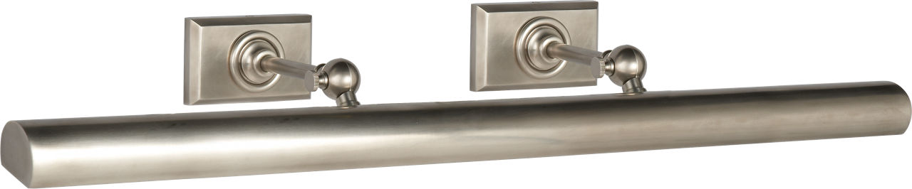 30" Cabinet Maker's Picture Light in Antique Nickel