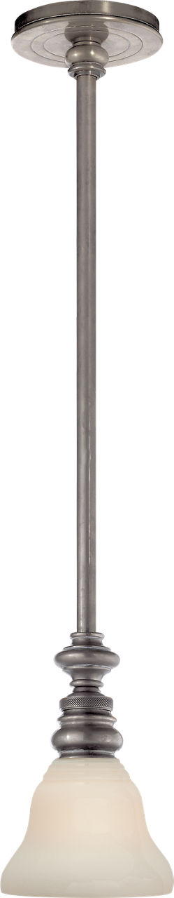 Boston Pendant in Antique Nickel with SLEG Shade