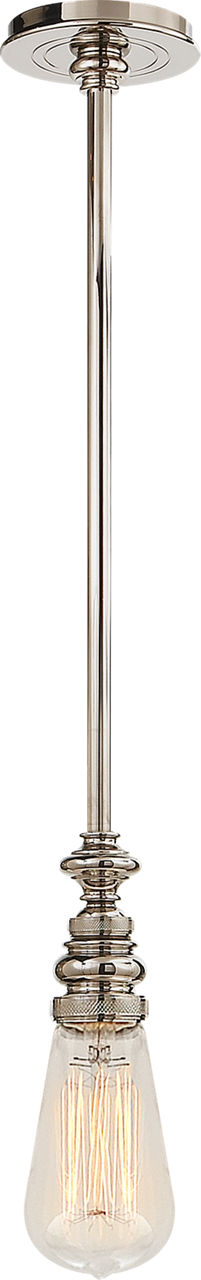 Boston Pendant in Polished Nickel