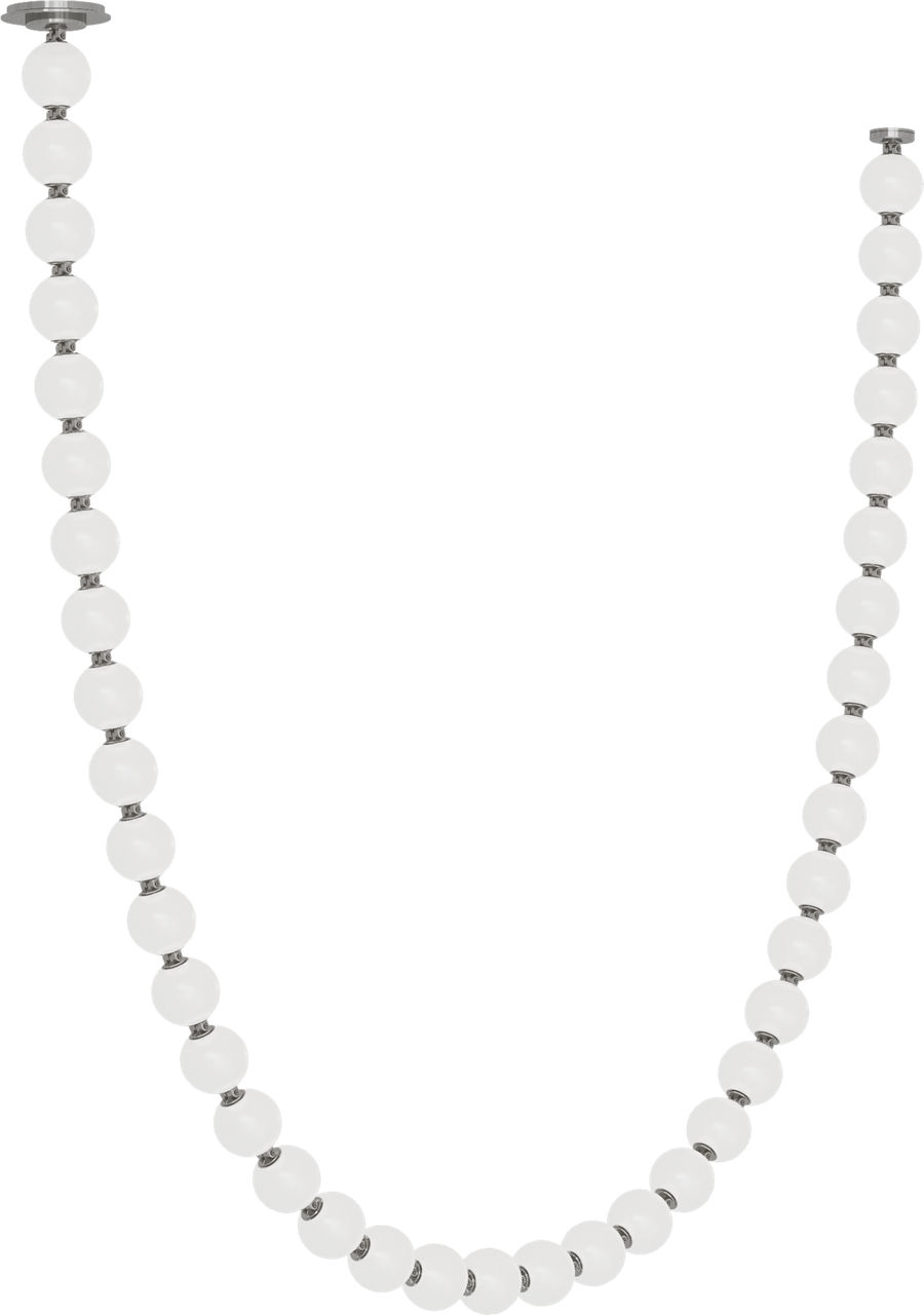 Perle 108 Chandelier in Polished Nickel 2700K Remote 277V