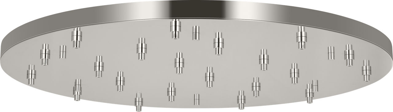 46.5" Round Multiport Canopy Polished Nickel