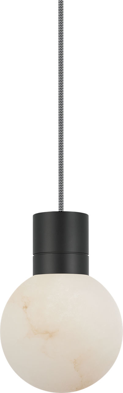 Mina Alabaster Small Pendant Black/White Black 3000K 90 CRI