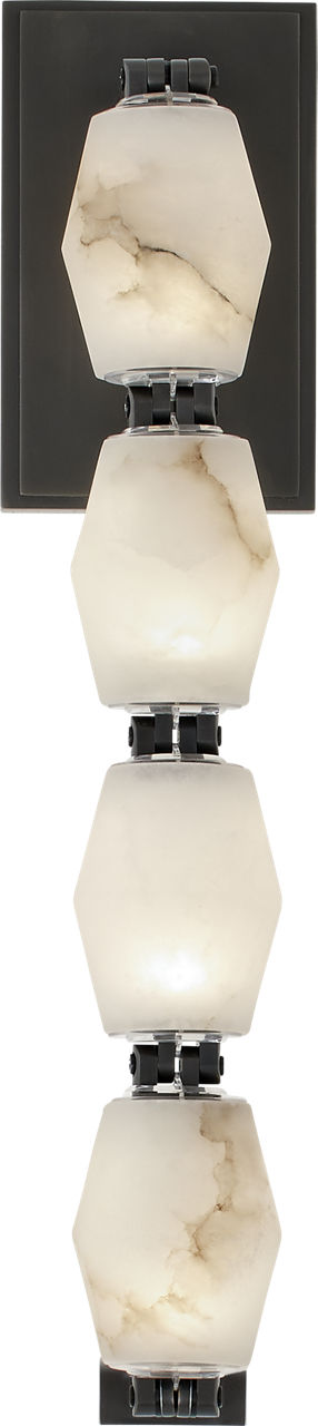 Collier Alabaster 15 Sconce in Bronze 3000K