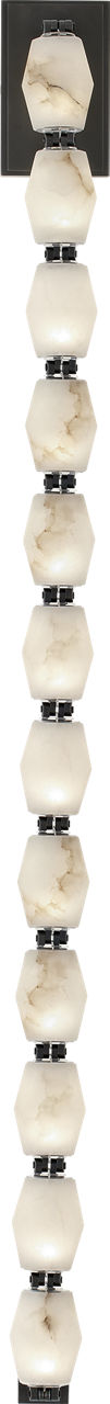 Collier Alabaster 40 Sconce in Bronze 3000K