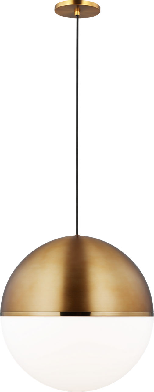 Akova X-Large Pendant Aged Brass/Bright Brass 2700K 90 CRI Medium Base A21 2700k 120V