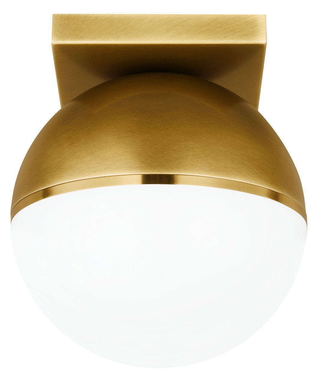Akova Flush Mount Aged Brass/Bright Brass 2700K 90 CRI led 90 cri 2700k 120v
