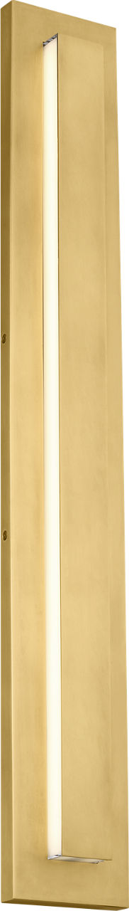 Aspen 36 Outdoor Wall Natural Brass 3000K 90 CRI