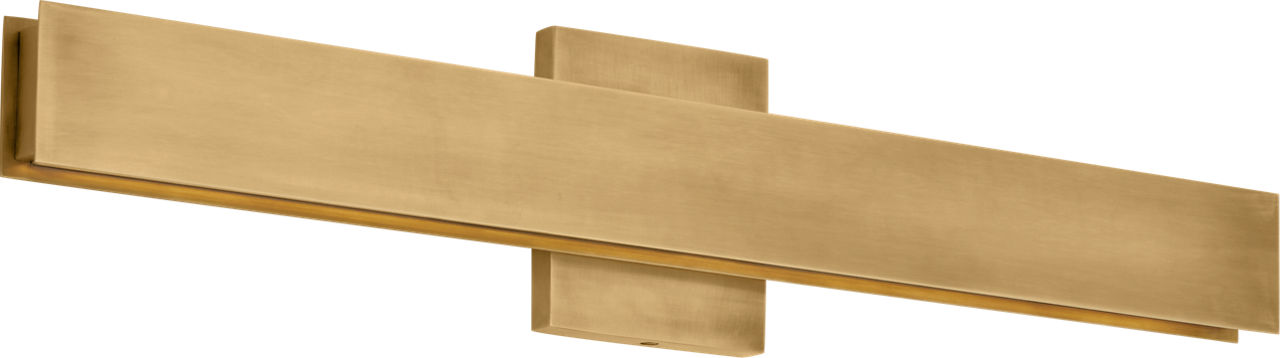 Bau 24 Bath Natural Brass LED 90 CRI 3000K 120V