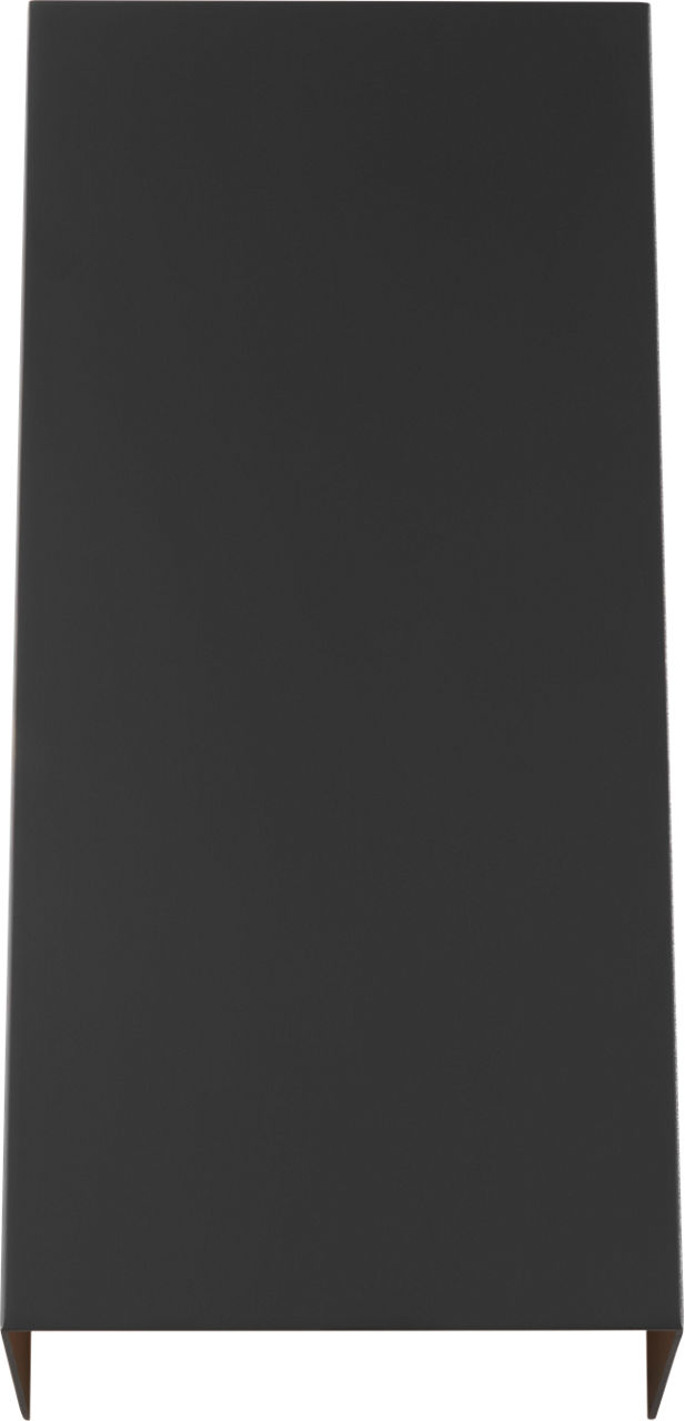 Brompton Medium Wall Sconce Nightshade Black Integrated LED 90 CRI 3000K 120-277Vunv