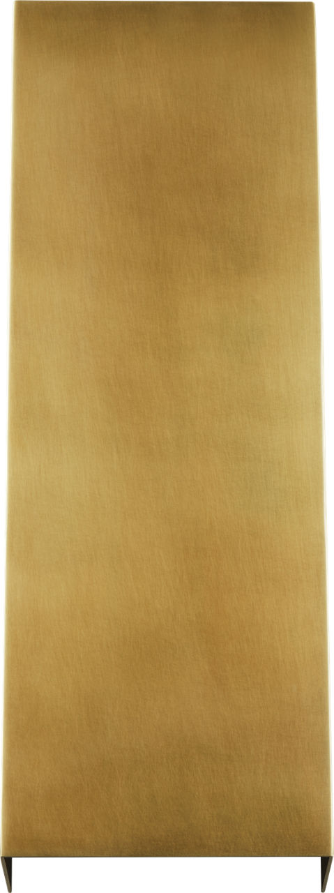 Brompton Large Wall Sconce Natural Brass 3000K 90 CRI integrated led 90 cri 3000k 120v-277v unv