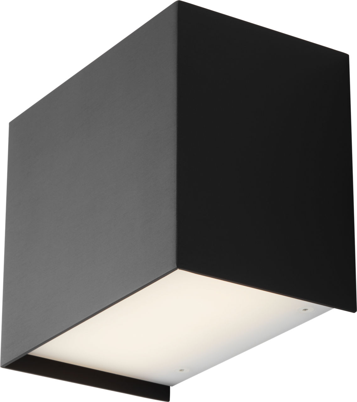 Brompton Small Wall Sconce Nightshade Black Integrated LED 90 CRI 3000K 120-277Vunv