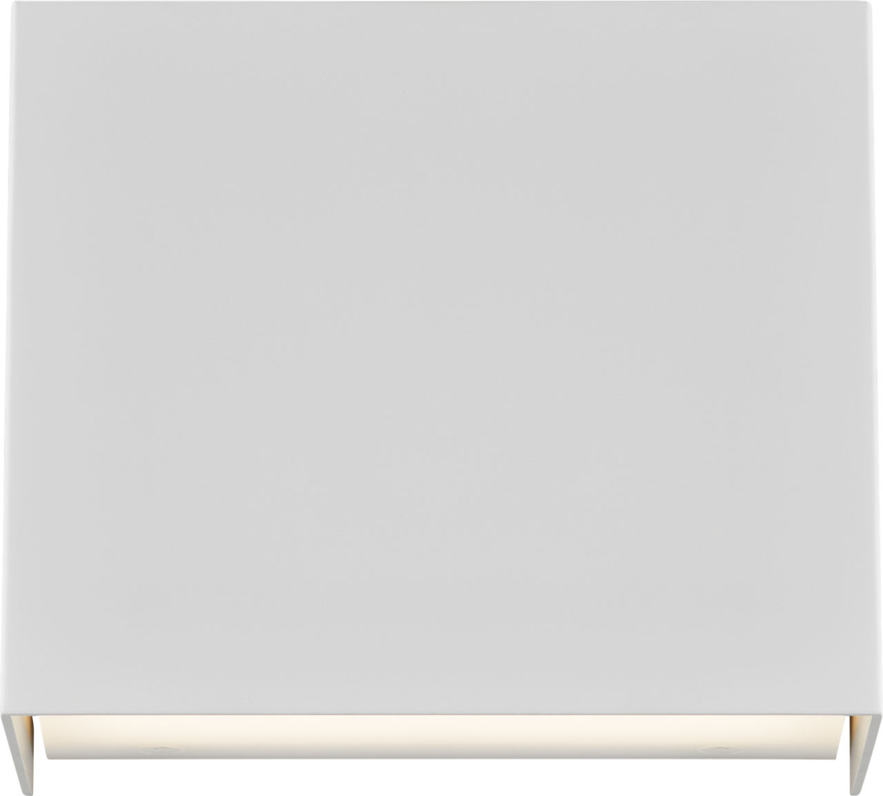 Brompton Small Wall Sconce Matte White Integrated LED 90 CRI 3000K 120-277Vunv