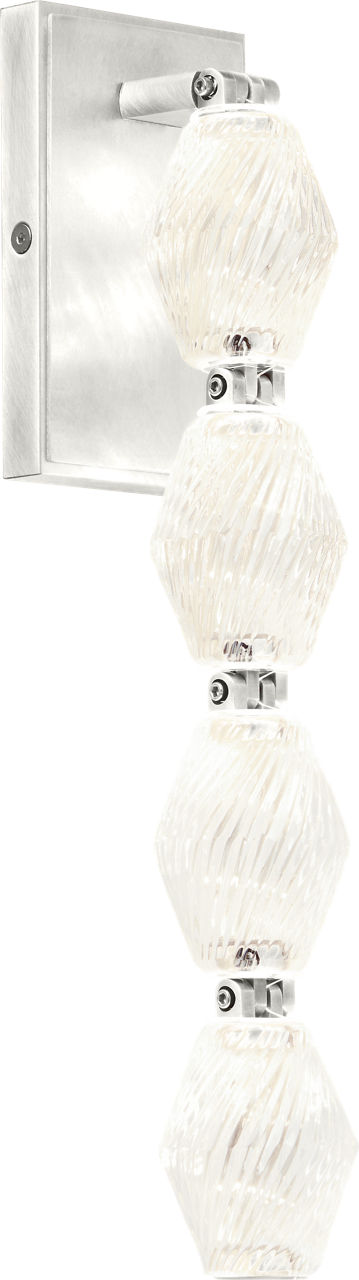 Collier 15 Wall Sconce Polished Nickel Integrated LED 90 CRI 3000K 120-277V Universal