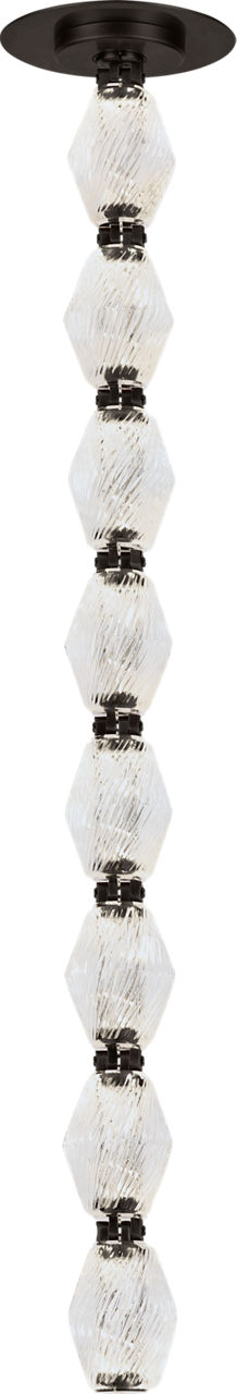 Collier 24 Pendant Dark Bronze Integrated LED 90 CRI 2700K 120V (Remote)