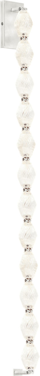 Collier 40 Wall Sconce Polished Nickel Integrated LED 90 CRI 3000K 120-277V Universal