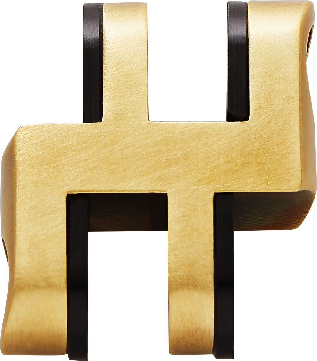 Collier Isolated Mechanical Connector Natural Brass