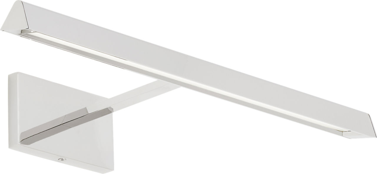 Dessau 18 Picture Light Polished Nickel LED 90 CRI 3000K 120V