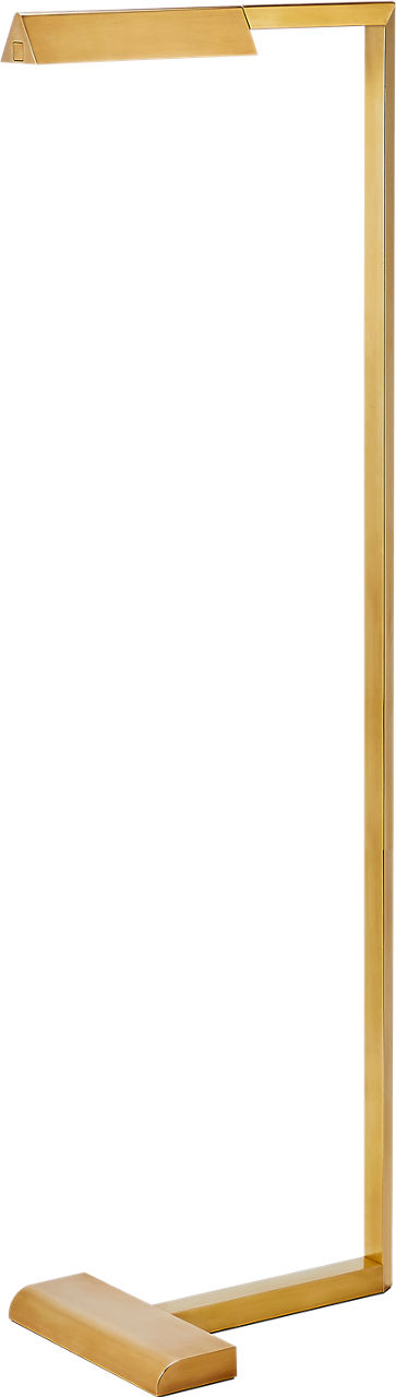 Dessau 38 Floor Lamp 38 Natural Brass LED 2700K 90 CRI 90 cri 2700k 120v