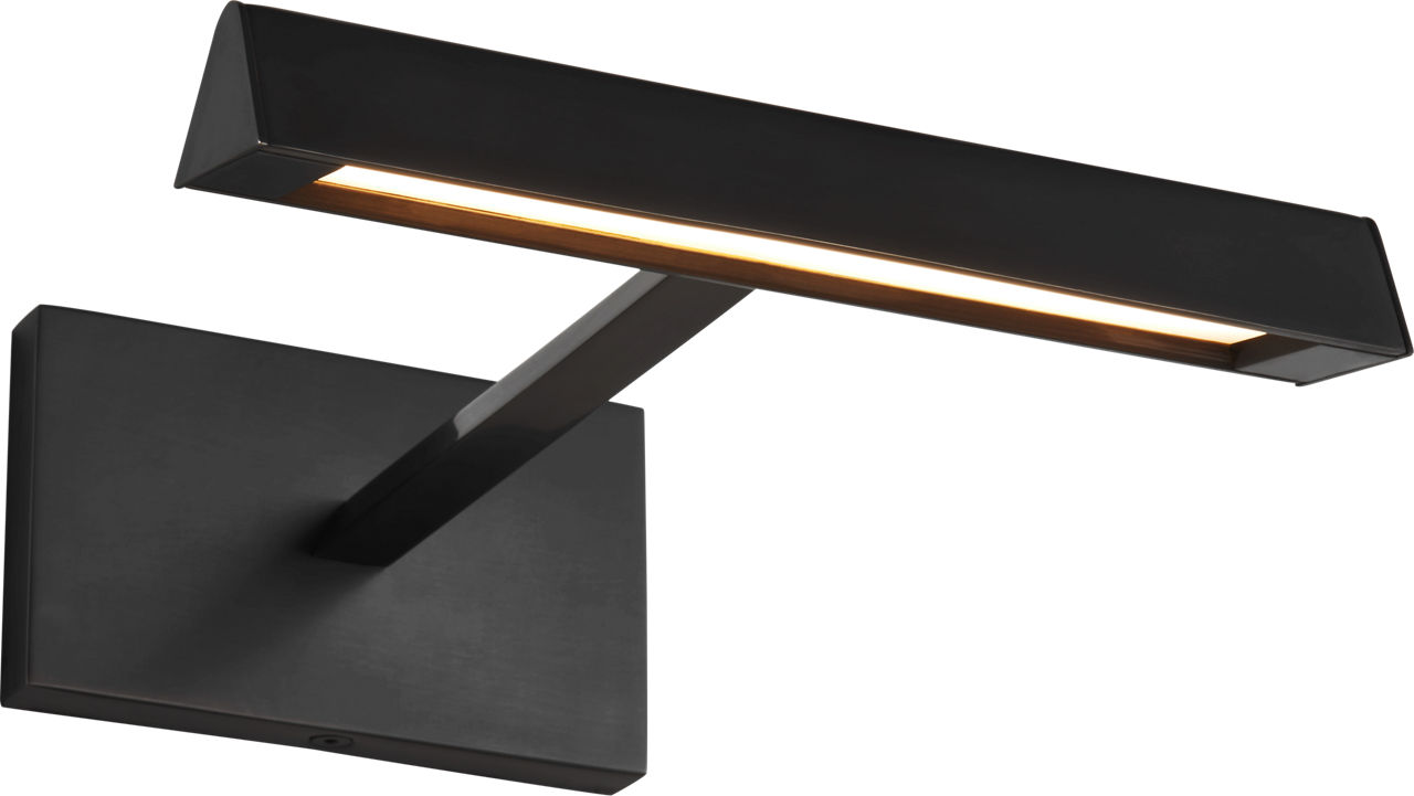 Dessau 8 Picture Light Dark Bronze LED 90 CRI 3000K 120V