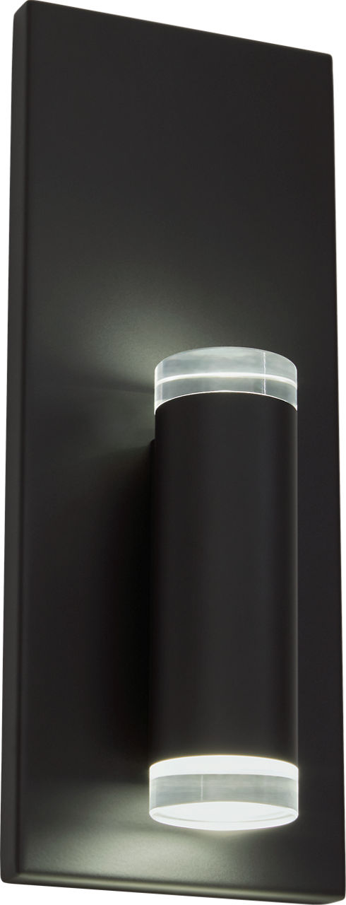 Dobson II 1-Light Wall/Bath 1 Light Matte Black LED 3000K 90 CRI90 cri 3000k 277v