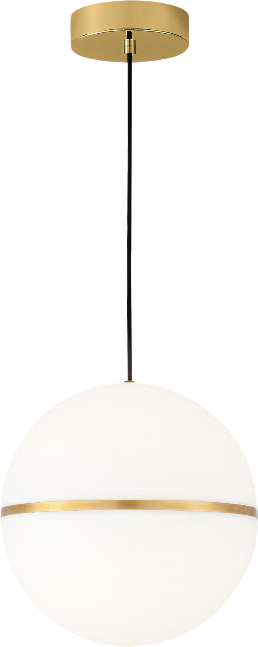 Hanea Grande Pendant Natural Brass 3000K 90 CRI integrated led 90 cri 3000k 120v