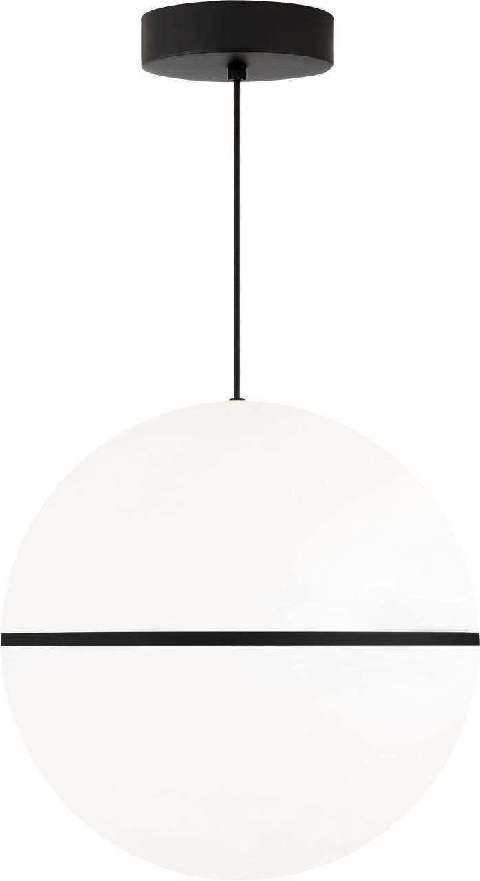 Hanea X-Large Pendant Nightshade Black LED 90 CRI 3000K 120V