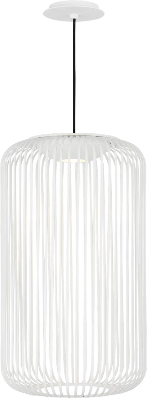 Kai 1 Pendant matte White 3000K 90 CRI integrated led 90 cri 3000k 120v