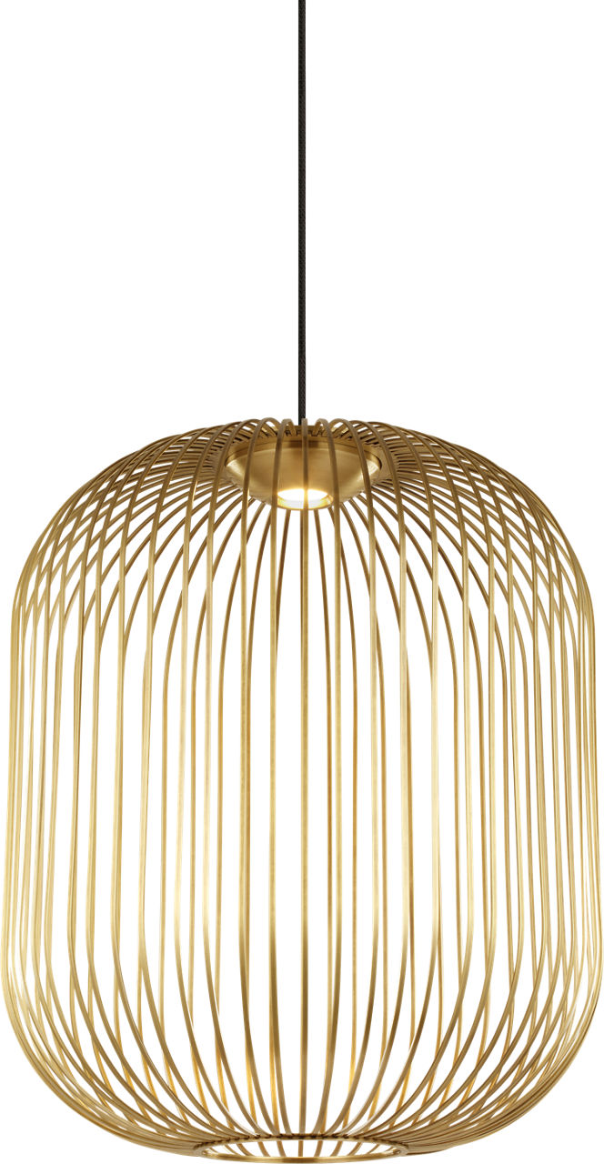 Kai 2 Pendant Plated Brass LED 90 CRI 3000K 120V