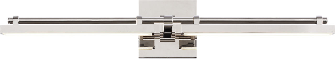 Kal Medium Vanity Polished Nickel Integrated LED 90 CRI 3000K 120-277V