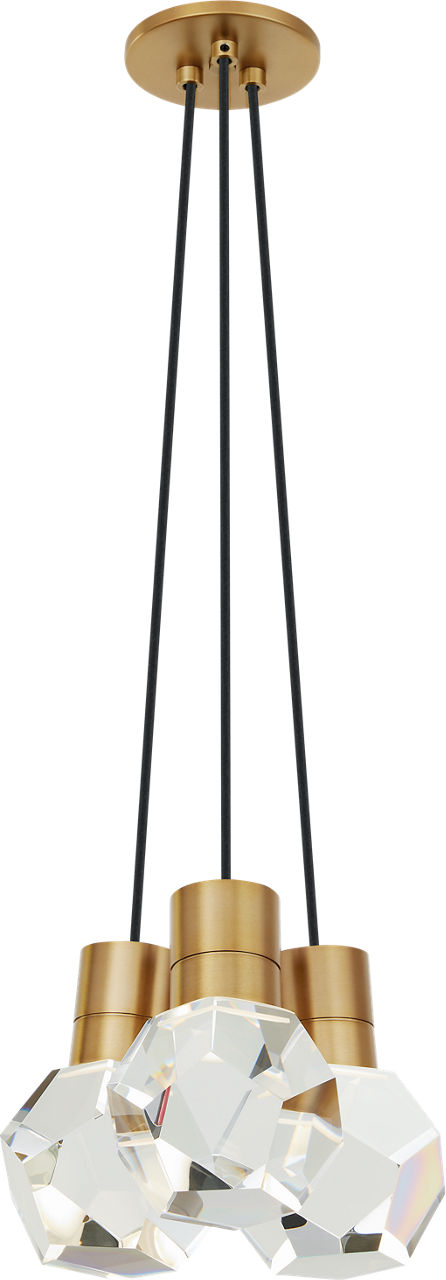 Kira 3-Light Chandelier - 700TDKIRAP3 | Visual Comfort