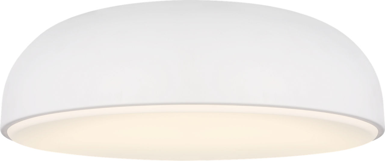 Kosa 13 Flush Mount matte White 3000K 90 CRI integrated led 90 cri 3000k 120v (t24)