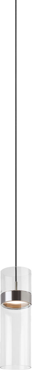 Manette Grande Pendant Clear Glass satin nickel/satin nickel 3000K 90 CRI led 3000k 120v